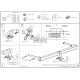 Фаркоп Galia шар С оцинкованный быстросъемное крепление для Skoda Karoq/Seat Ateca 2016-2021