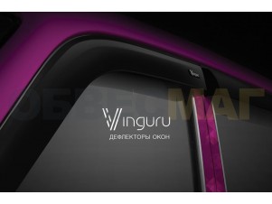 Дефлекторы окон Vinguru 4 штуки для ВАЗ 2109 № AFV28687